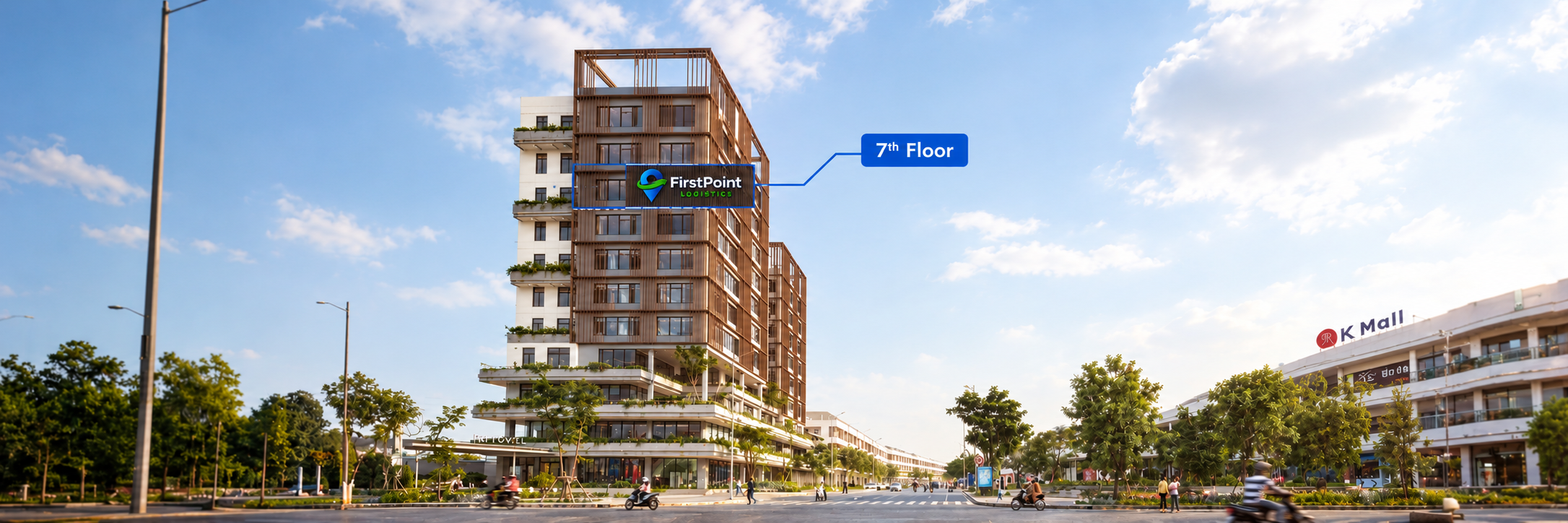ISI Tower, home of FirstPoint Logistics, Phnom Penh